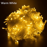 holiday Led christmas lights outdoor 100M 50M 30M 20M 10M led string lights decoration for party holiday wedding Garland