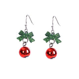 New Christmas Earrings Crystal Snowman Jewelry Christmas Tree Stud Earring For Women Creative Party Accessories Girl Gifts