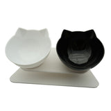 Non-Slip Double Cat Bowl Dog Bowl With Stand Pet Feeding Cat Water Bowl For Cats Food Pet Bowls For Dogs Feeder Product Supplies