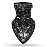 Halloween Skull Death Punk Scary Cosplay Face Mask Neck Scarf Masks Bandana Headband Balaclava