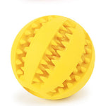 Toys for Dogs Rubber Dog Ball For Puppy Funny Dog Toys For Pet Puppies Large Dogs Tooth Cleaning Snack Ball Toy For Pet Products