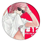 Anime Yarichin Bitch-bu Club Cosplay Badge Ayato Yuri YUI TAMURA Brooch Pin  Accessories For Clothes Backpack Decoration gift