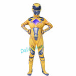 Boy Power Costume Kids Child Superhero Mecha Five Beast Red Ranger Morpher Party Cosplay Halloween Carnival Fancy Dress