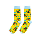 Funny Men Women Fashion Harajuku Fruit Socks Lovely Art With Avocado Sushi Food Animal Dog Happy Socks