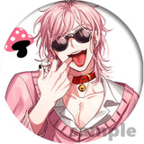 Anime Yarichin Bitch-bu Club Cosplay Badge Ayato Yuri YUI TAMURA Brooch Pin  Accessories For Clothes Backpack Decoration gift