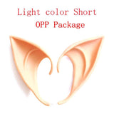 HOT 1Pair Christmas Latex Elf Ears Soft High Simulation Harmless False Ears Props Fairy Angel Dress Up Christmas Cosplay Mask