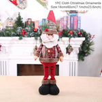 QIFU Telescopic Christmas Doll Merry Christmas Decor for Home 2021 Navidad Noel Christmas Ornaments Xmas Gifts New Year 2022