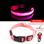 USB Charging Led Dog Collar Anti-Lost/Avoid Car Accident Collar For Dogs Puppies Dog Collars Leads LED Supplies Pet Products