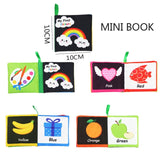 Baby Book Soft Cloth Books Toddler Newborn Early Learning Develop Cognize Reading Puzzle Book Toys Infant Quiet Book For Kids