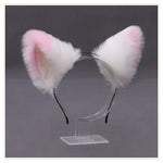 30 Colors Cartoon Cat Ears Hairband Headwear Fur Ear Cat Cosplay Head Band Hair Accessories For Women Girls Kid Party Headband