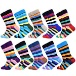 Classic Hot Sale Men Socks Casual Gentleman High Quality Color Puzzle happy Socks Business Party Dress Cotton Socks for Men