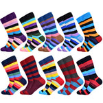 Classic Hot Sale Men Socks Casual Gentleman High Quality Color Puzzle happy Socks Business Party Dress Cotton Socks for Men