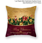 Santa pillowcase Happy New Year 2022 Xmas Gifts 2021 Christmas Decor For Home Merry Christmas Ornament Navidad Natal Xmas Gifts