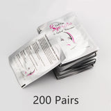 200/400Pairs Eyelash Extensions Paper Patches Eyelashes Under Eye Pads Supplies Patches for Lash Extension Makeup Tools Sticker