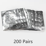 200/400Pairs Eyelash Extensions Paper Patches Eyelashes Under Eye Pads Supplies Patches for Lash Extension Makeup Tools Sticker