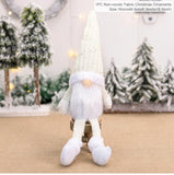 QIFU Telescopic Christmas Doll Merry Christmas Decor for Home 2021 Navidad Noel Christmas Ornaments Xmas Gifts New Year 2022