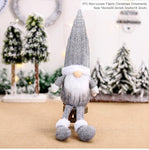 QIFU Telescopic Christmas Doll Merry Christmas Decor for Home 2021 Navidad Noel Christmas Ornaments Xmas Gifts New Year 2022