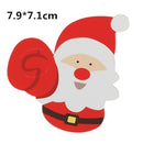 50Pcs Cartoons Santa Claus Paper Lollipop Cards Lollipop Gift Package Decor Christmas Gifts Christmas Decorations for Home Kids