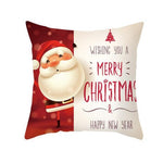 Santa pillowcase Happy New Year 2022 Xmas Gifts 2021 Christmas Decor For Home Merry Christmas Ornament Navidad Natal Xmas Gifts