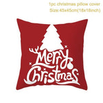 Santa pillowcase Happy New Year 2022 Xmas Gifts 2021 Christmas Decor For Home Merry Christmas Ornament Navidad Natal Xmas Gifts