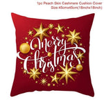 Santa pillowcase Happy New Year 2022 Xmas Gifts 2021 Christmas Decor For Home Merry Christmas Ornament Navidad Natal Xmas Gifts