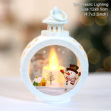 Christmas Light House Merry Christmas Decorations For Home Xmas Gifts Cristmas Ornaments New Year 2022 Natale Navidad Noel Decor