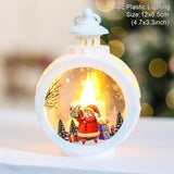 Christmas Light House Merry Christmas Decorations For Home Xmas Gifts Cristmas Ornaments New Year 2022 Natale Navidad Noel Decor