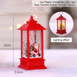 Christmas Light House Merry Christmas Decorations For Home Xmas Gifts Cristmas Ornaments New Year 2022 Natale Navidad Noel Decor