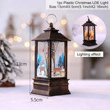 Christmas Light House Merry Christmas Decorations For Home Xmas Gifts Cristmas Ornaments New Year 2022 Natale Navidad Noel Decor