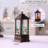 Christmas Light House Merry Christmas Decorations For Home Xmas Gifts Cristmas Ornaments New Year 2022 Natale Navidad Noel Decor