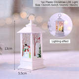 Christmas Light House Merry Christmas Decorations For Home Xmas Gifts Cristmas Ornaments New Year 2022 Natale Navidad Noel Decor