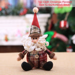 QIFU Telescopic Christmas Doll Merry Christmas Decor for Home 2021 Navidad Noel Christmas Ornaments Xmas Gifts New Year 2022