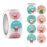 500pcs Merry Christmas Stickers Christmas Tree Elk Candy Bag Sealing Sticker Christmas Gifts Box Labels Decorations New Year