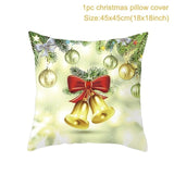 Santa pillowcase Happy New Year 2022 Xmas Gifts 2021 Christmas Decor For Home Merry Christmas Ornament Navidad Natal Xmas Gifts