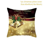 Santa pillowcase Happy New Year 2022 Xmas Gifts 2021 Christmas Decor For Home Merry Christmas Ornament Navidad Natal Xmas Gifts