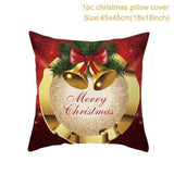 Santa pillowcase Happy New Year 2022 Xmas Gifts 2021 Christmas Decor For Home Merry Christmas Ornament Navidad Natal Xmas Gifts