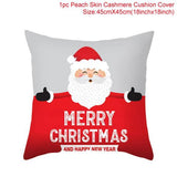 Santa pillowcase Happy New Year 2022 Xmas Gifts 2021 Christmas Decor For Home Merry Christmas Ornament Navidad Natal Xmas Gifts