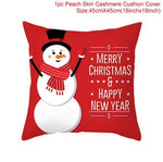 Santa pillowcase Happy New Year 2022 Xmas Gifts 2021 Christmas Decor For Home Merry Christmas Ornament Navidad Natal Xmas Gifts