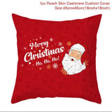 Santa pillowcase Happy New Year 2022 Xmas Gifts 2021 Christmas Decor For Home Merry Christmas Ornament Navidad Natal Xmas Gifts