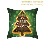 Santa pillowcase Happy New Year 2022 Xmas Gifts 2021 Christmas Decor For Home Merry Christmas Ornament Navidad Natal Xmas Gifts