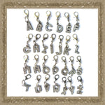 A-Z Crystal Letter Pet Charms